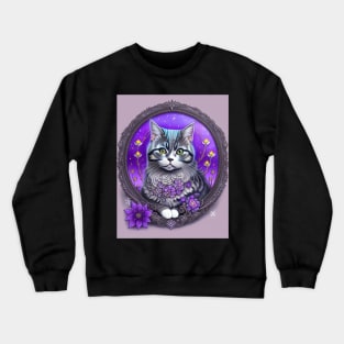 Goth Kitten Crewneck Sweatshirt